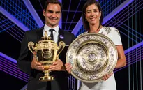 Federer và Muguruza với những hoạt động sau chức vô địch Wimbledon