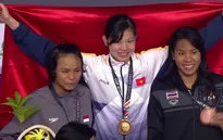 VIDEO SEA Games 29: Ánh Viên phá kỷ lục SEA Games, giành HCV 100m ngửa