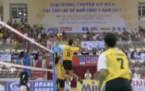 Giải vô địch bóng chuyền các CLB nam châu Á 2017: Giành chiến thắng thuyết phục, ĐT Việt Nam đoạt ngôi đầu bảng