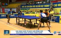 Anh Tú, Đức Tuân, Tuấn Anh và Quang Linh vào bán kết Giải bóng bàn toàn quốc báo Nhân Dân 2017