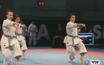 VIDEO SEA Games 29: ĐT Karatedo giành HCV kata đồng đội nữ