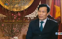 Bộ trưởng Bộ Văn hóa, Thể thao và Du lịch, Nguyễn Ngọc Thiện và các HLV, VĐV chúc mừng sinh nhật "360 độ thể thao"