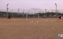 VIDEO: Chiêm ngưỡng Xuân Trường tập sút phạt tại Gangwon FC