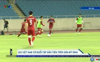 VIDEO: U22 Việt Nam có buổi tập trên sân Mỹ Đình