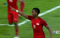 Bóng đá nam SEA Games 29, Bảng A: U22 Singapore 1-2 U22 Malaysia, U22 Myanmar 3-1 U22 Lào