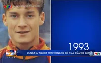 Thế giới đã thay đổi ra sao trong 25 năm chơi bóng đỉnh cao của Totti
