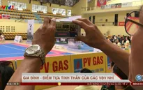 Câu chuyện về sự đồng hành của gia đình với các VĐV nhí