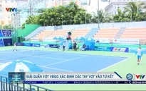 Giải quần vợt VĐQG 2017 xác định các tay vợt vào tứ kết