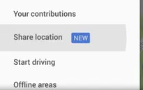 Google Maps cho phép chia sẻ vị trí cho bạn bè