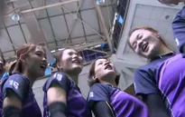 Đội Suwon chuẩn bị trước Giải bóng chuyền nữ quốc tế VTV Cup Tôn Hoa Sen 2017