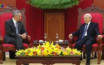 Tổng Bí thư tiếp Thủ tướng Singapore