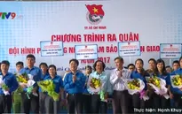 Thanh niên TP.HCM ra quân chống ùn tắc giao thông