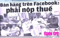 Nan giải bài toán thu thuế bán hàng online