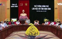 Thủ tướng gợi ý hướng phát triển cho tỉnh Ninh Bình