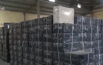 Xử lý 21 container thuốc lá bị tạm giữ tại cảng Quy Nhơn