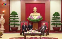 Tổng Bí thư Nguyễn Phú Trọng tiếp thân mật Chủ tịch Quốc hội Campuchia