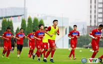 ĐT Việt Nam rèn chiến thuật trước trận gặp ĐT Afghanistan