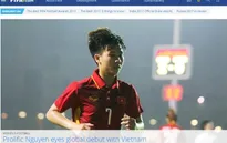 Tuyết Dung lên trang chủ FIFA