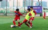 VIDEO: U20 Việt Nam đã có mặt tại Cheonan, tập sung ngay buổi đầu tiên