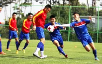 U20 Việt Nam tập bổ trợ sức mạnh chuẩn bị đối đầu với thử thách tại U20 World Cup