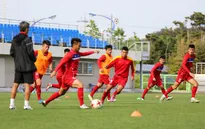 U20 Việt Nam rèn nhuyễn lối chơi trước ngày lên đường sang Cheonan