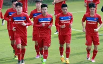 ĐT U22 Việt Nam tập buổi đầu tiên tại Hà Nội