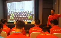 U20 Việt Nam xem băng hình chuẩn bị cho trận đấu với U20 Pháp