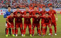 Đội tuyển Việt Nam giữ nguyên vị trí trên bảng xếp hạng FIFA