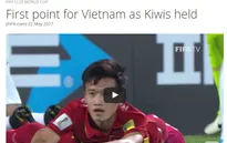 FIFA khen ngợi trận hòa lịch sử của U20 Việt Nam
