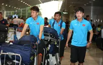 U22 Việt Nam đặt chân đến Malaysia