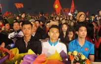 Tỉnh ủy Nghệ An chào đón các cầu thủ U23 Việt Nam - Công Phượng, Xuân Mạnh, Văn Đức