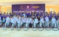 Trao tặng 330 chiếc xe đạp cho học sinh vùng lũ tỉnh Yên Bái
