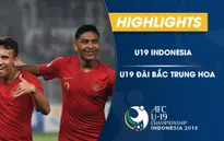 VIDEO: Tổng hợp diễn biến U19 Indonesia 3-1 U19 Đài Bắc Trung Hoa (Bảng A VCK U19 châu Á 2018)