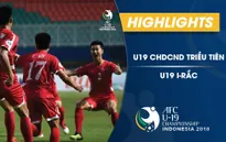 VIDEO: Tổng hợp trận đấu U19 CHDCND Triều Tiên 1-0 U19 I-rắc (Bảng B VCK U19 châu Á 2018)