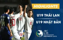 VIDEO: Tổng hợp trận đấu U19 Thái Lan 1-3 U19 Nhật Bản (Bảng B VCK U19 châu Á 2018)