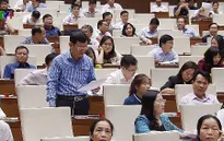 Quốc hội thảo luận Luật Phòng chống tham nhũng