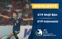 VIDEO: Tổng hợp trận đấu U19 Nhật Bản 2-0 U19 Indonesia (Tứ kết VCK U19 châu Á 2018)