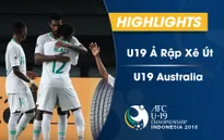 VIDEO: Tổng hợp diễn biến U19 Ả Rập Xê Út 3–1 U19 Australia (Tứ kết VCK U19 châu Á 2018)
