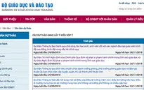 Bộ GD&ĐT trả lời về Dự thảo “Buộc thôi học sinh viên bán dâm 4 lần”