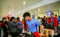 AFF Cup 2018: ĐT Việt Nam đã trở về nước sau chuyến tập huấn tại Hàn Quốc
