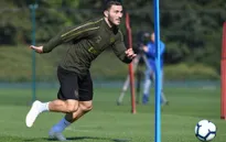 Sead Kolasinac trở lại tập luyện cùng Arsenal