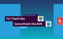 VIDEO: Tổng hợp diễn biến trận đấu FLC Thanh Hoá 1–0 Sanna Khánh Hoà BVN (Vòng 26 Nuti Café V.League 2018)