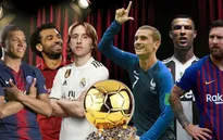 Danh sách 30 đề cử Quả bóng Vàng 2018: Real Madrid và ĐT Pháp áp đảo