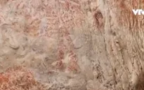Xác định được niên đại của bức tranh lâu đời nhất thế giới trong hang động Indonesia