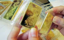 Giá vàng trong nước tiếp tục giảm