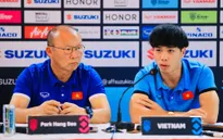 AFF Cup 2018: Công Phượng cảnh báo đồng đội về mũi tấn công Aung Thu của Myanmar