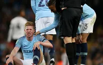 Man City lại nín thở, cầu chúc cho De Bruyne