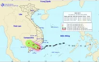 Bão số 9 sẽ gây mưa to, gió mạnh, ảnh hưởng trực tiếp tới các tỉnh Nam Bình Thuận đến Bến Tre