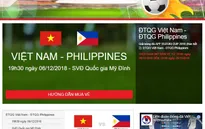 Hướng dẫn cách mua vé bóng đá trực tuyến xem ĐT Việt Nam thi đấu bán kết AFF Cup 2018