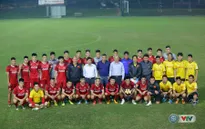 AFF Cup 2018: Bộ trưởng Nguyễn Ngọc Thiện đến thăm và động viên ĐT Việt Nam